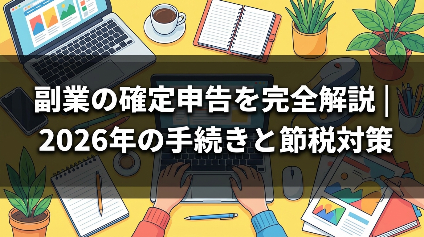 副業の確定申告を完全解説｜2026年の手続きと節税対策