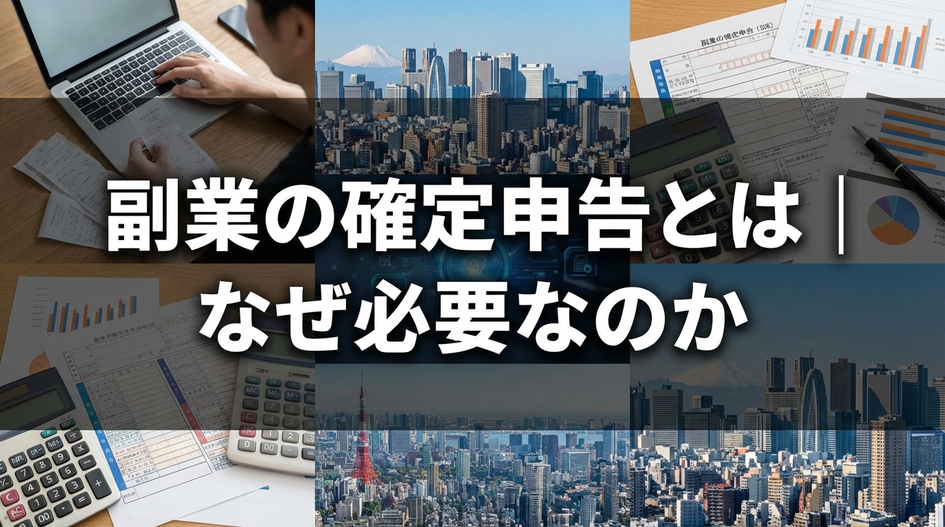 副業の確定申告とは｜なぜ必要なのか