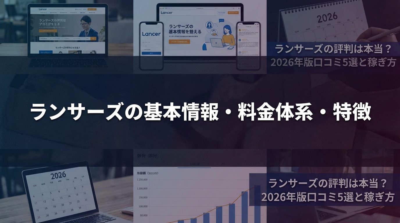 ランサーズの基本情報・料金体系・特徴