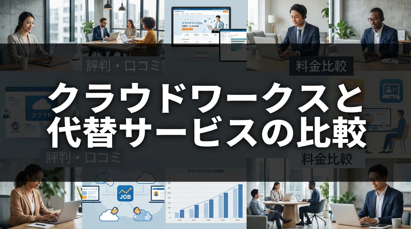 クラウドワークスと代替サービスの比較
