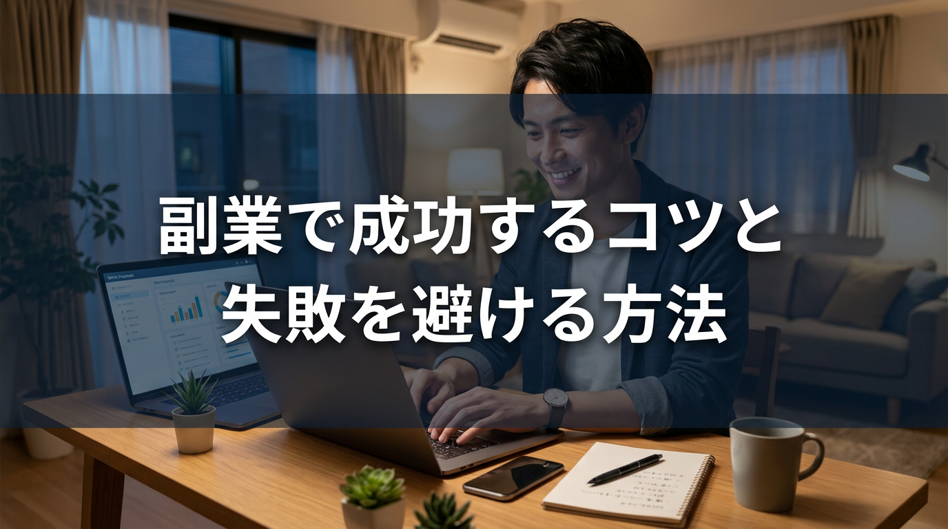副業で成功するコツと失敗を避ける方法