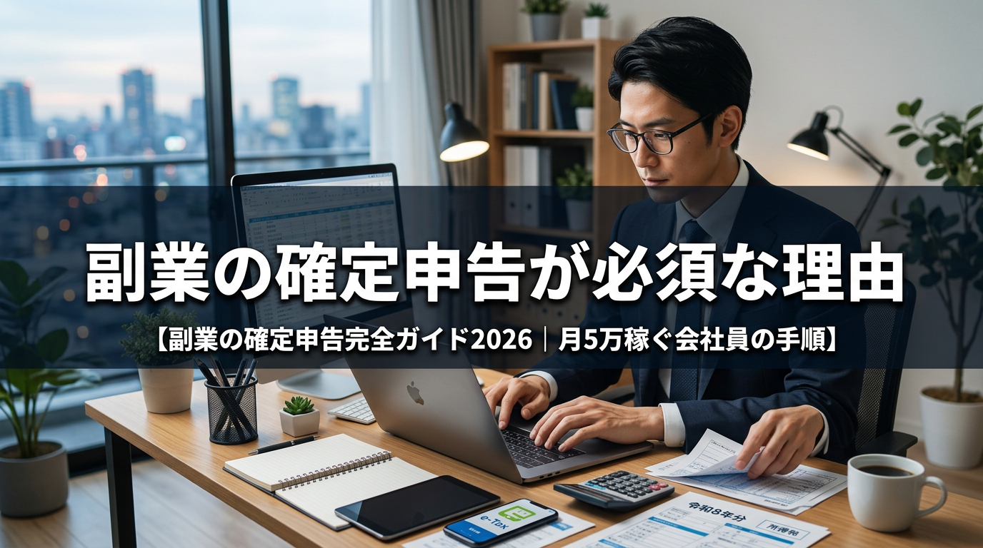副業の確定申告が必須な理由