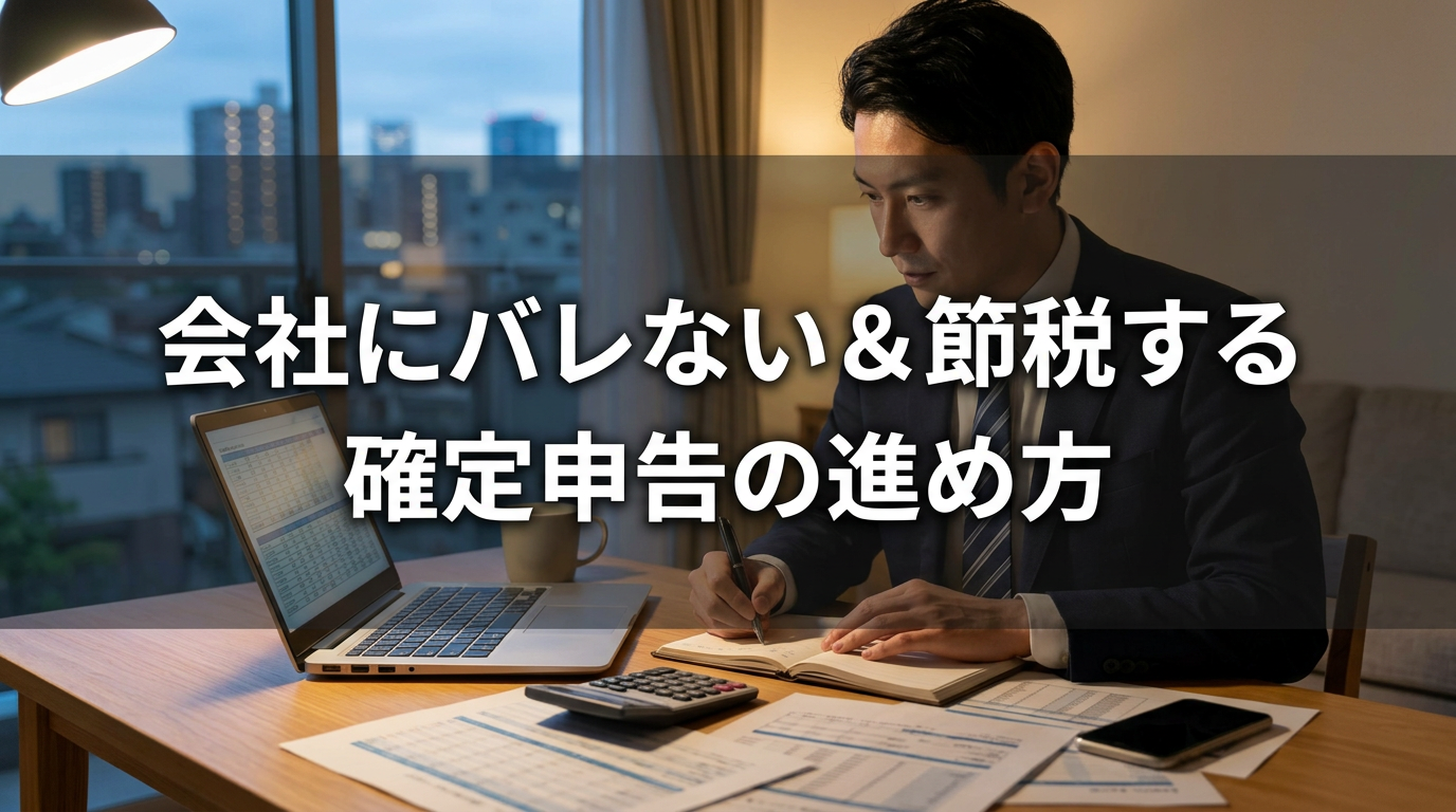 会社にバレない＆節税する確定申告の進め方