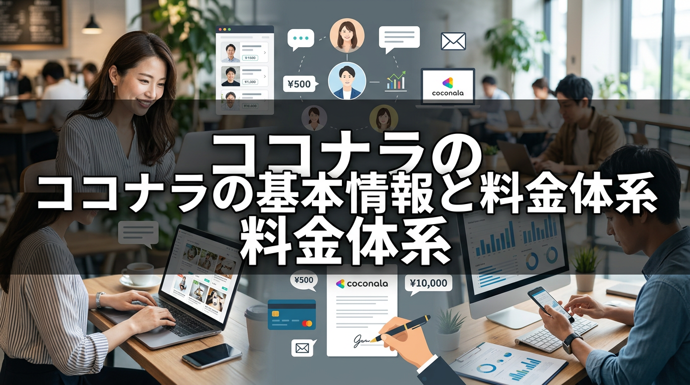 ココナラの基本情報と料金体系