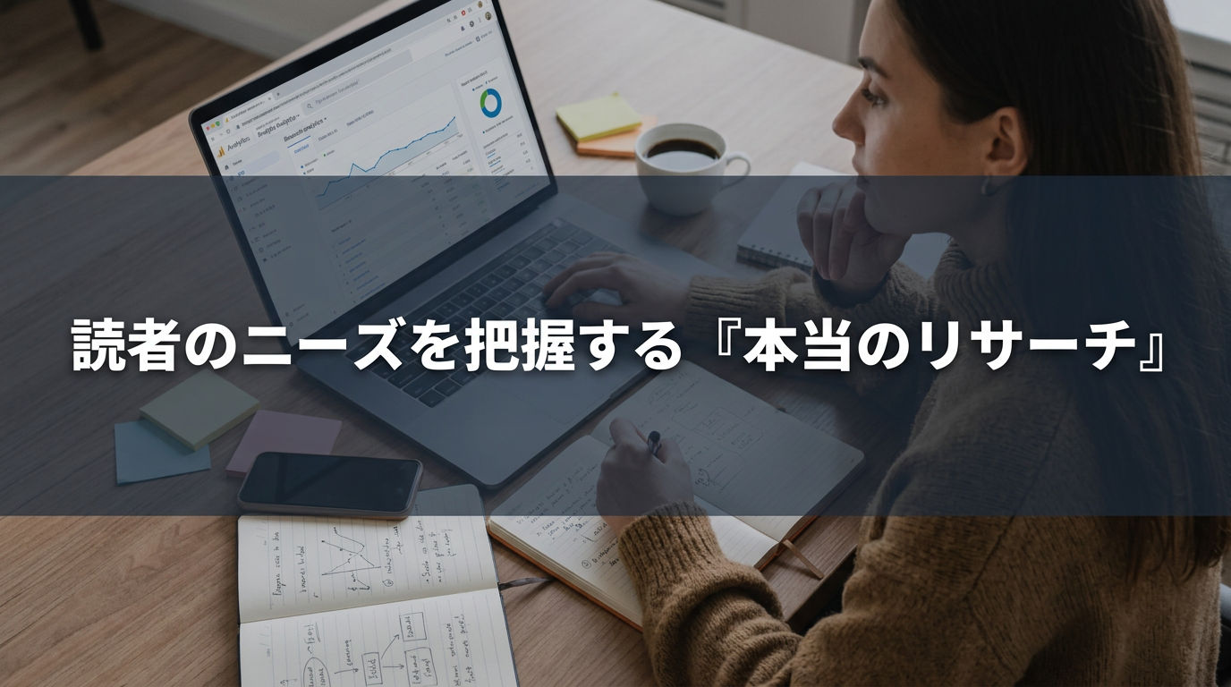 読者のニーズを把握する『本当のリサーチ』