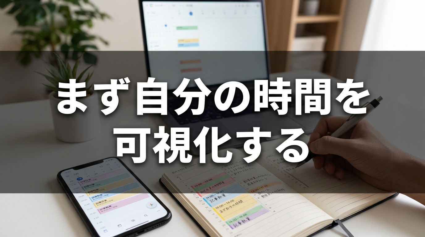 まず自分の時間を可視化する
