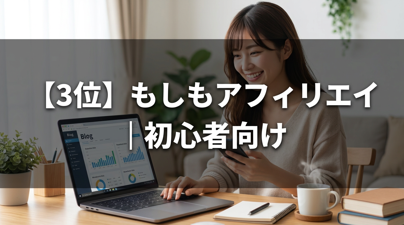 【3位】もしもアフィリエイト|初心者向け