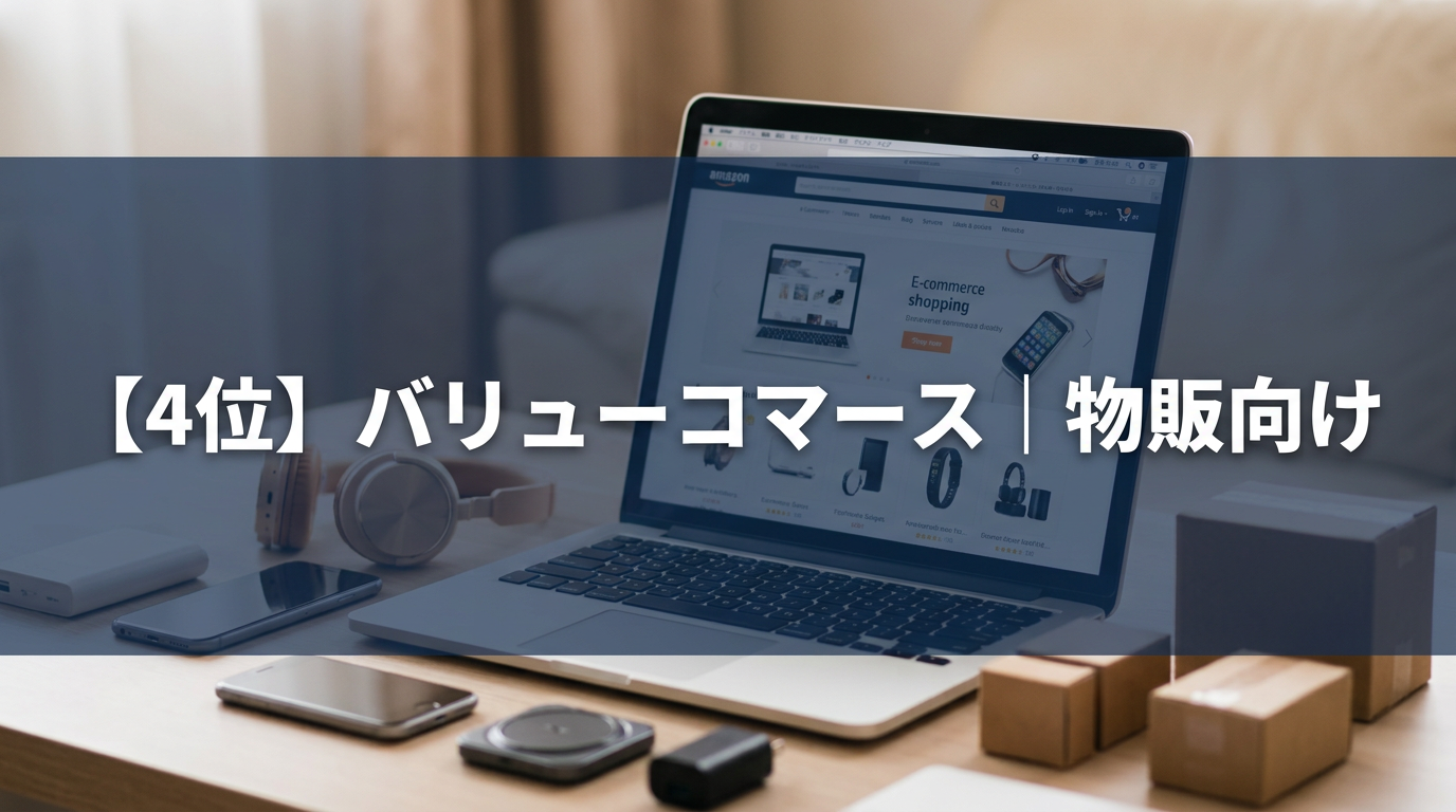 【4位】バリューコマース|物販向け